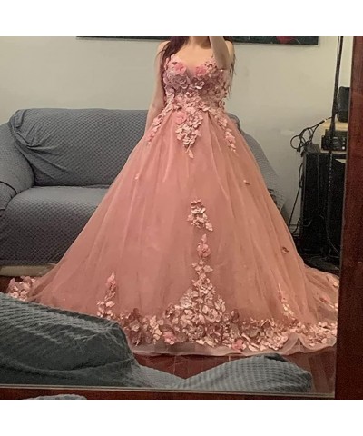 Sweetheart Sweet 16 Quinceanera Dresses Ball Gown for Girls Puffy Strapless Prom Dresses for Women CXL040 Fuchsia $56.70 Dresses