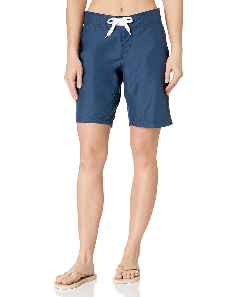 Women's Marina UPF 50+ Active Swim Board Short (Reg & Plus Sizes) Marina Navy $11.39 Swimsuits