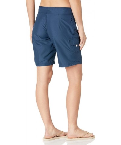 Women's Marina UPF 50+ Active Swim Board Short (Reg & Plus Sizes) Marina Navy $11.39 Swimsuits