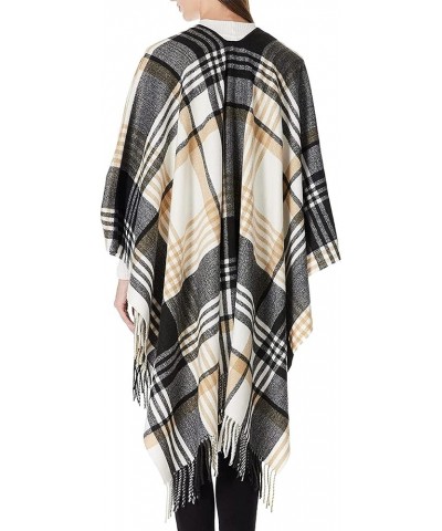 Women's Shawl Wraps Warm Poncho Ruana Wrap Cardigan Color 5 $18.23 Sweaters