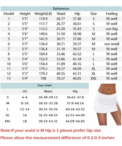 Women's Swim Skirt Solid Ruched Swimsuits Side Slit Pull Tie Bikini Bottom Blue $13.02 Swimsuits