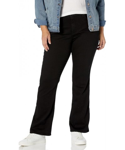 Women's Plus Size Barbara Bootcut Jeans | Flare & Slimming Fit Pants Black $37.18 Jeans