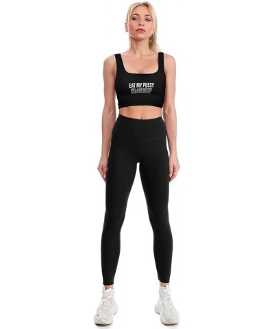 BITE ME Sports Bra for Women Padded Bra Yoga Crop Tank Tops Fitness Workout Running Top Funny-25 $9.00 Lingerie