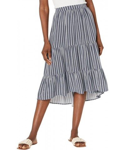 Women's Grace Skirt Navy Stripe $21.73 Skirts