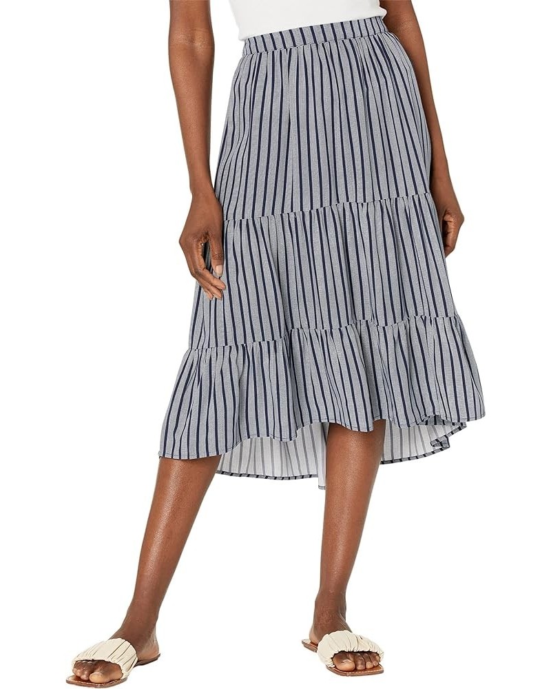 Women's Grace Skirt Navy Stripe $21.73 Skirts