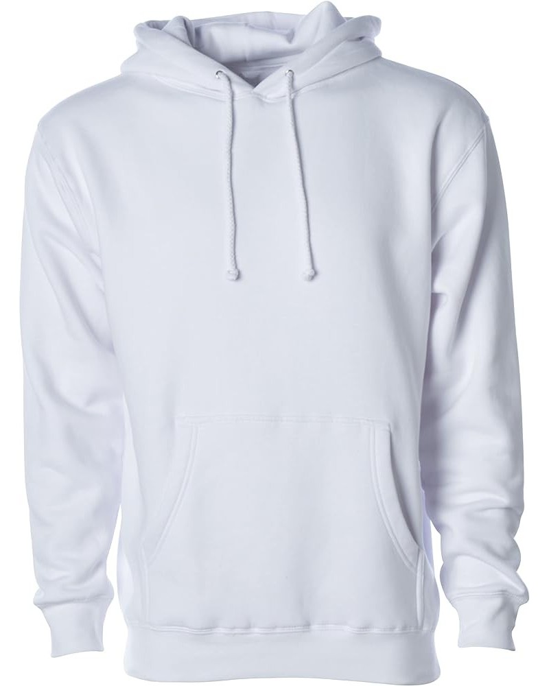 Heavyweight Hoodie Sweatshirt Classic and Contemporary Colors, S-3XL White $17.93 Tops