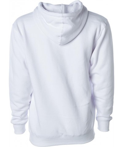 Heavyweight Hoodie Sweatshirt Classic and Contemporary Colors, S-3XL White $17.93 Tops