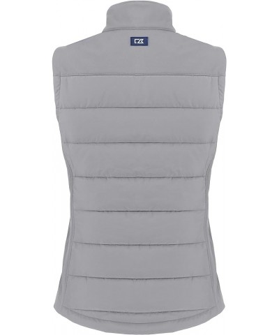 Ladie's Evoke Hybrid Eco Softshell Recycled Womens Full Zip Vest Concrete $57.97 Vests