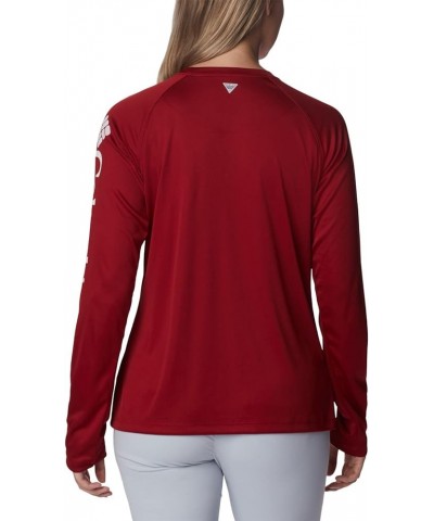 Women's Collegiate Tidal Tee Ls Shirt Alabama Crimson Tide XX-Large Ala - Red Velvet, White $32.75 T-Shirts