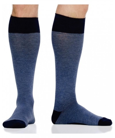 VIM & VIGR Cotton 15-20 mmHg Graduated Compression Socks for Women & Men (Black Solid, Small/Medium (1)) Heathered Navy 2 $23...