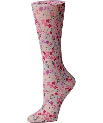 womens Compression Sock Painted Flowers $11.19 Others