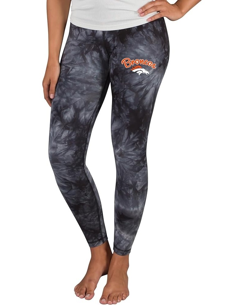 Women's NFL Burst Tie Dye Leggings Denver Broncos, Black $31.89 Pants