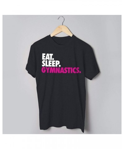 Eat. Sleep. Gymnastics. T-Shirt | Gymnastics Tees by ChalkTalk Sports | Multiple Colors | Youth and Adult Sizes Adult Black $...