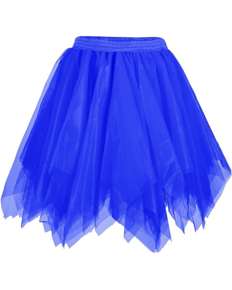 Women's 1950s Vintage Tutu Petticoat Ballet Bubble Skater Skirt Blue $12.50 Others