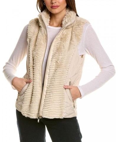 Quilted Vest Beige $31.20 Vests