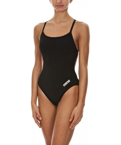 Women's Mast Light Tech Back MaxLife One Piece Swimsuit Black $21.78 Swimsuits