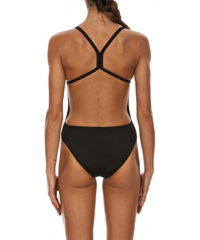 Women's Mast Light Tech Back MaxLife One Piece Swimsuit Black $21.78 Swimsuits