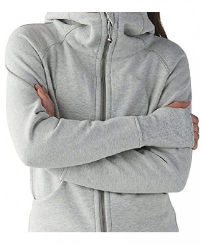 Scuba Hoodie Heathered Medium Grey $65.66 Activewear