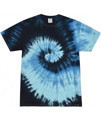 Tie Dye T-Shirts for Women and Men Blue Ocean $8.82 T-Shirts