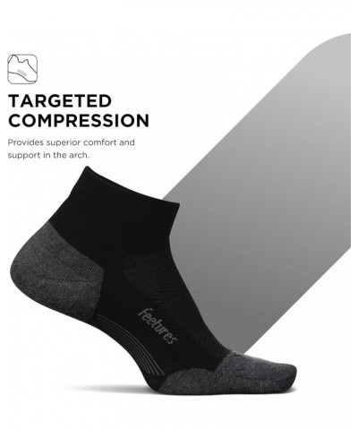 Elite Max Cushion Low Cut Sock - Athletic Running Sock - Sport Sock with Targeted Compression - (1 Pair) New Black $9.43 Socks