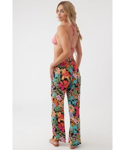 Women's Johnny Pant - Comfortable and Casual Straight Leg Pants with Elastic Waist Multi Colored | Johnny Reina $26.83 Others