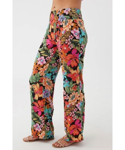 Women's Johnny Pant - Comfortable and Casual Straight Leg Pants with Elastic Waist Multi Colored | Johnny Reina $26.83 Others