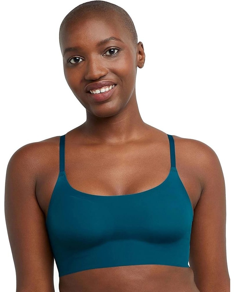 Womens Ultra-Light Wireless T-Shirt Bra, Pullover Wirefree Bra (Retired Colors) Green Marble $10.43 Lingerie