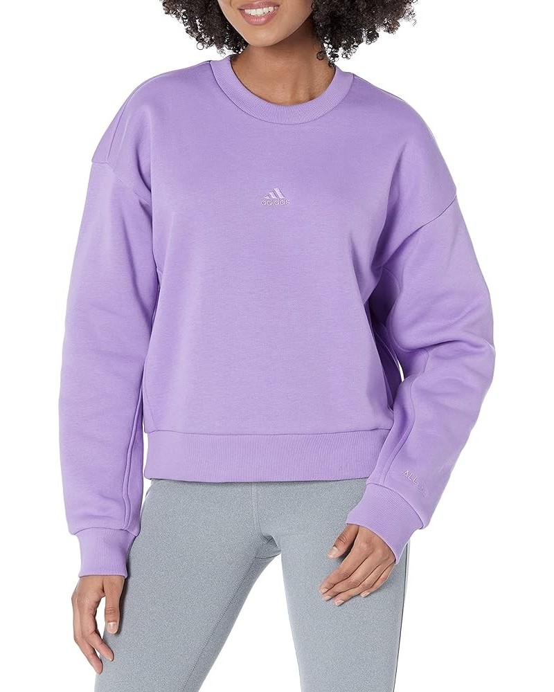 Women's All Szn Sweatshirt Violet Fusion $23.93 Others