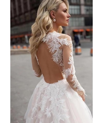 Lace Beach Boho Wedding Dresses for Bride 2023 Long Bohemian Mermaid Bridal Gowns for Women MR46 A-ivory $70.95 Dresses