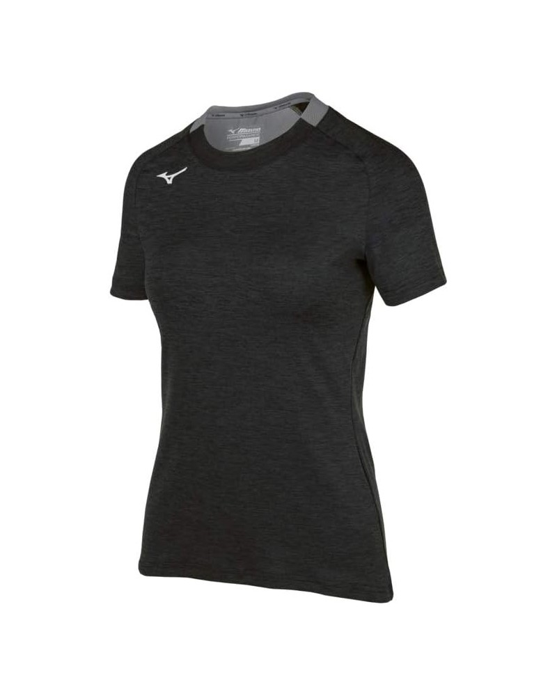 Women's Alpha Short Sleeve Tee Black $11.89 Activewear