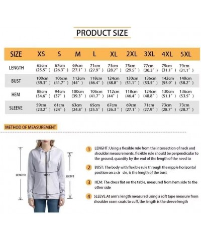 Zip up Trendy Hoodies for Women Novelty Graphic Long Sleeve Hooded with Pocket Sweatshirt Jacket Pullover XS-5XL Musical Note...