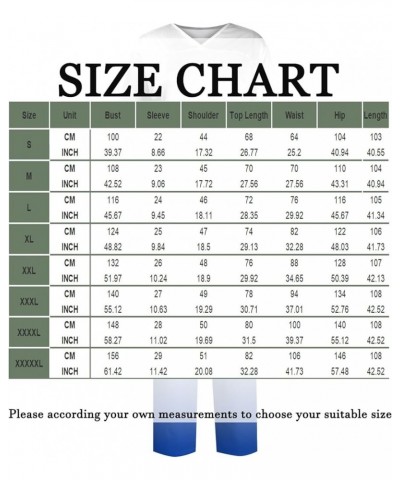 Women's Outfits V-Neck Tops+Pants Working Set Suit Loose Casual Short Sleeve T Shirts Top And Long Pants, S-5XL Dark Blue $13...