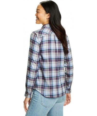 Women's Forest Flannel Shirt Ice $18.87 Blouses