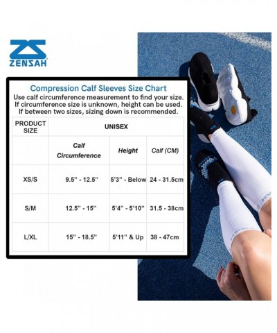 Running Leg Compression Sleeves - Shin Splint, Calf Compression Sleeve Men and Women Large/X-Large Beige $26.54 Others