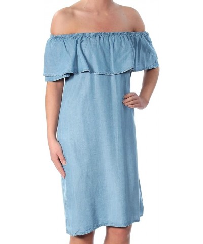 Women's Shift Dress Blue $10.59 Dresses