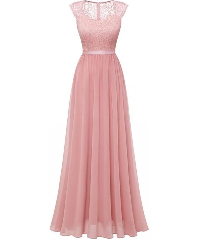 Women's Formal Dress Long Evening Party Gowns Elegant Bridesmaid Dresses for Wedding Guest Blush $21.60 Dresses