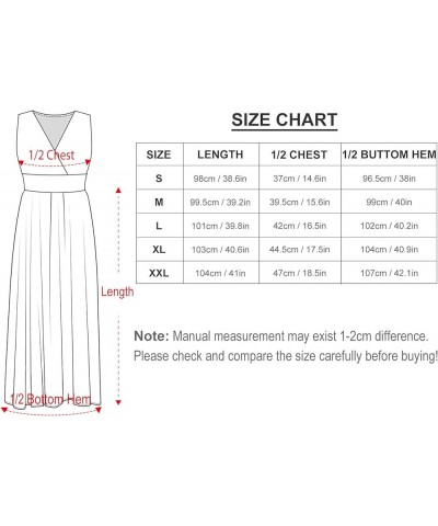 Womens 2023 Summer V-Neck Sleeveless Dress Long Sundress Sleeveless Dress(324) $17.50 Dresses