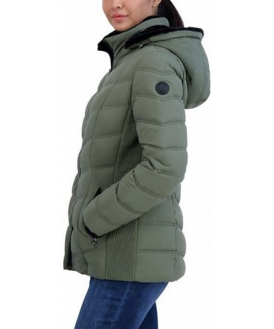 Women's Puffer Jacket Gray $31.82 Jackets