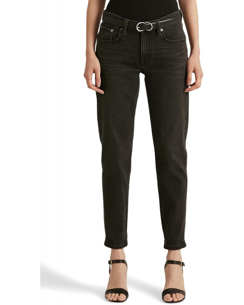 Lauren Ralph Lauren Relaxed Tapered Jeans in Empire Black Wash Empire Black Wash 12 $38.85 Jeans