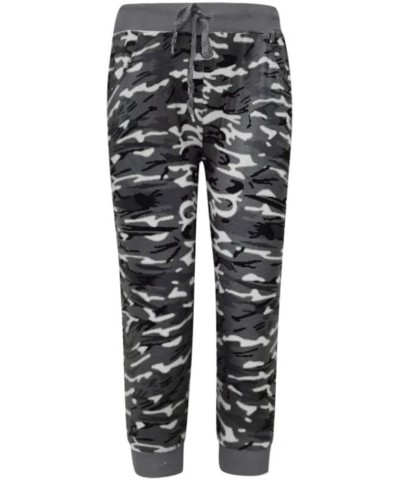 Camo Capris for Womens Slim Fit Jogger Pants Pull On Capri Leggings Cropped Workout Yoga Pants Trendy Sweatpants Gray $11.19 ...