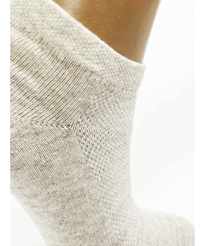 Women's Flax Linen Ankle Socks Quick-Drying Finely Made Mesh-knitted 2-pack $13.70 Socks