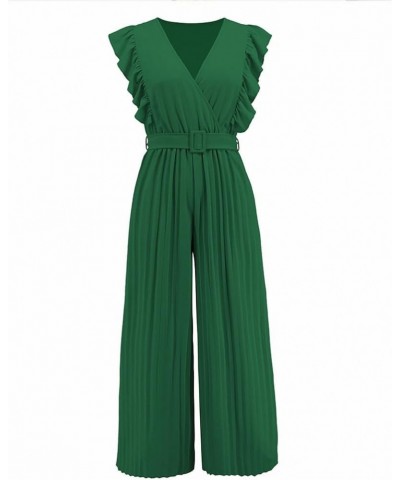 Jumpsuits For Women Casual Palazzo Overalls Summer Loose Romper Fashion Harem Pants Simple Plus Size Pants D $14.29 Jumpsuits