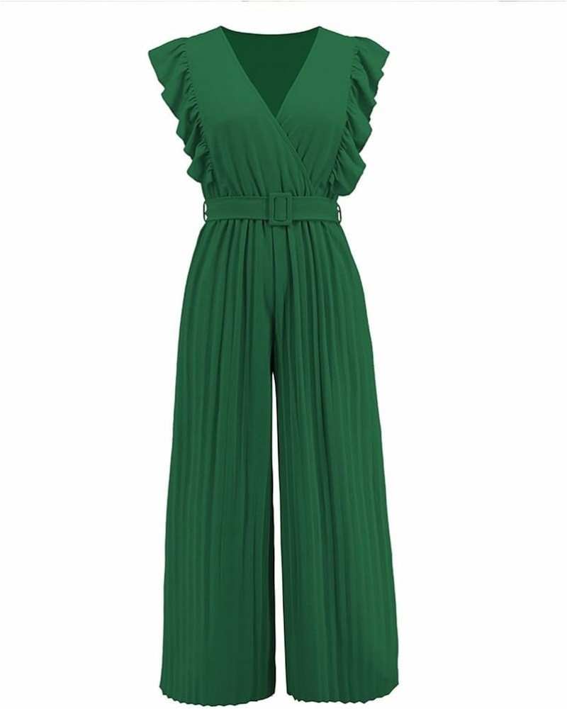 Jumpsuits For Women Casual Palazzo Overalls Summer Loose Romper Fashion Harem Pants Simple Plus Size Pants D $14.29 Jumpsuits