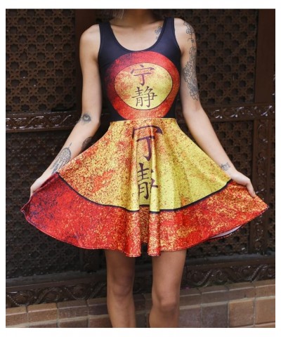 Girl Printed Elastic Sleeveless Shaping Breathable Camisole Skater Dress Characters $12.75 Dresses