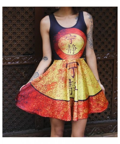 Girl Printed Elastic Sleeveless Shaping Breathable Camisole Skater Dress Characters $12.75 Dresses