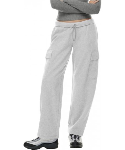 Women's Sweatpants Cinch Bottom Athletic Joggers High Waisted Workout Fit Pants Baggy Lounge Trousers with Pockets Aa-light G...