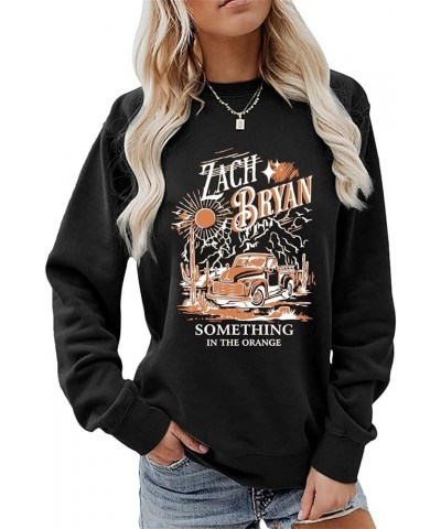 Country Music Hoodie Sweatshirt for Women Vintage Concert Sweatshirt Retro Music Pullovers Long Sleeve Hooded Tops 03-black $...