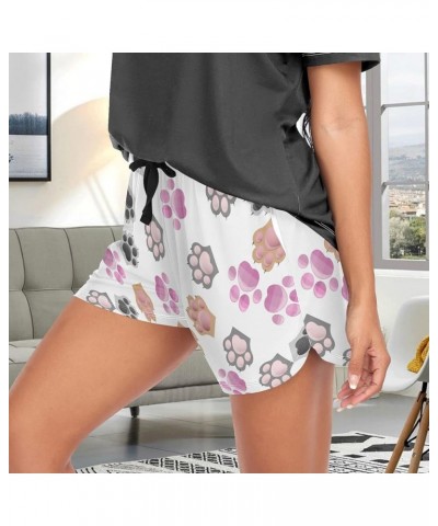 Womens Pajama Shorts Lounge Sleep Bottom with Pockets S-XXL Multi 1 $10.00 Sleep & Lounge