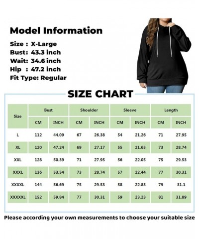 Women's Sweatshirt Plus Size Pullover Hoodie Flower Print Long Sleeve Hooded Sweatshirt Oversized, L-5XL Sky Blue $11.20 Hood...