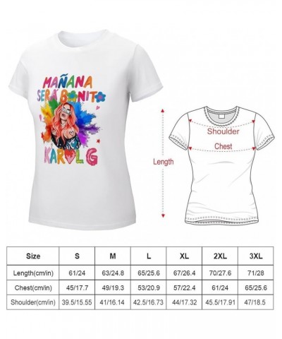 Music Shirt Youth Womens Short Sleeve Tee Funny T-Shirts Casual Round Neck Tshirts Cotton Y2K Tops T5-white $9.68 T-Shirts